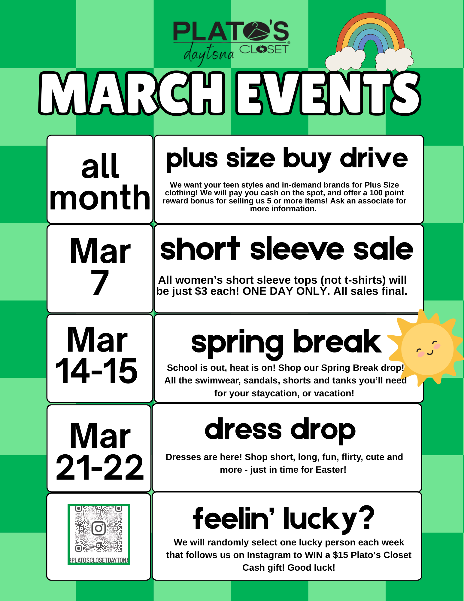 March is here!
